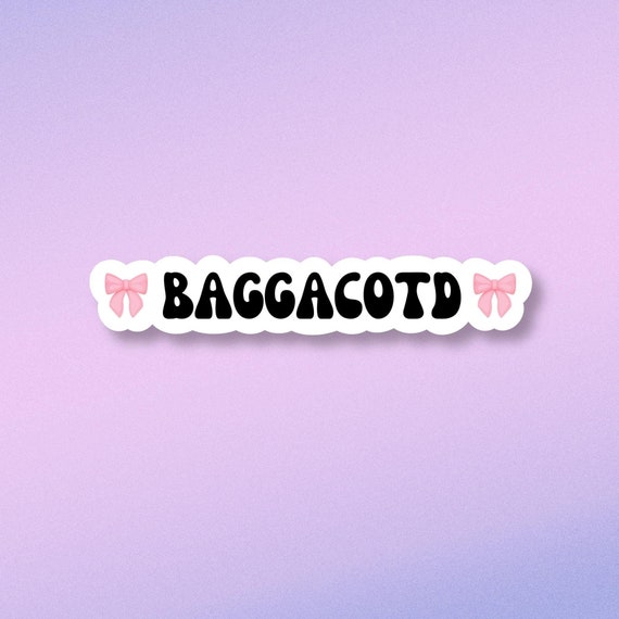 BAGGACOTD smut sticker, booktok stickers, dark romance stickers, bookish things, smut gifts, smut stickers, smut reader gift, smut reader