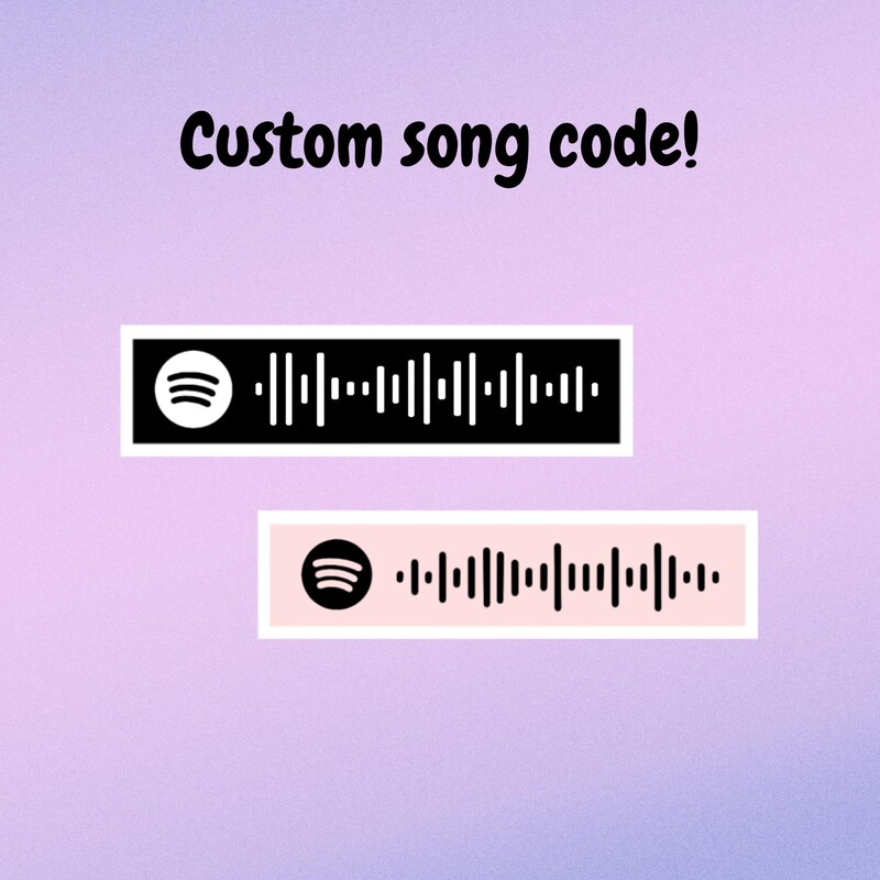 Spotify Code - Etsy