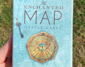 The Enchanted Map Oracle Cards  : A 54 Card Deck & Guidebook -  Collete Baron-Reid - Tarot - Divination - Authentic - Direct From Publisher
