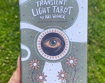 Transient Light Tarot An 81-Card Deck and Guidebook - Ari Wisner - Tarot - Plastic Free - Authentic - Direct From Publisher