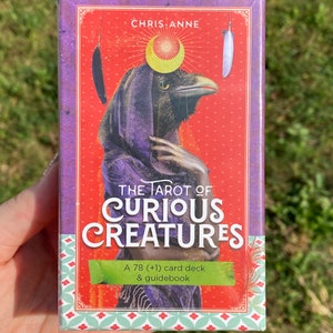 El Tarot de las Criaturas Curiosas: Una baraja de 78 (+1) cartas y una guía - Chris-Anne - Tarot - Auténtico - Directamente del editor