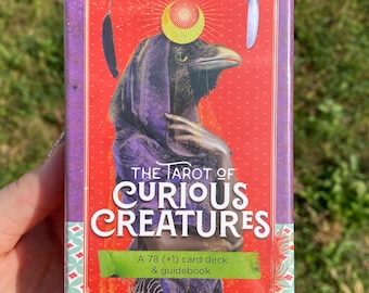 The Tarot of Curious Creatures A 78 (+1) Card Deck and Guidebook - Chris-Anne - Tarot - Authentic - Direct From Publisher