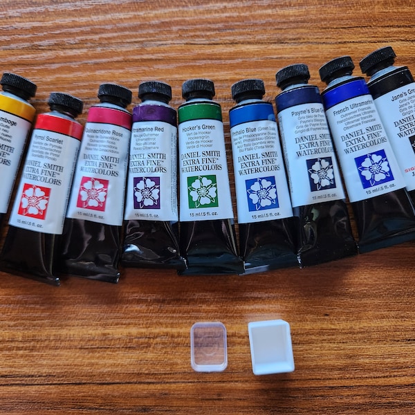 Daniel Smith Professional Watercolor Paints - Individual 1/4 Pans Listing #2