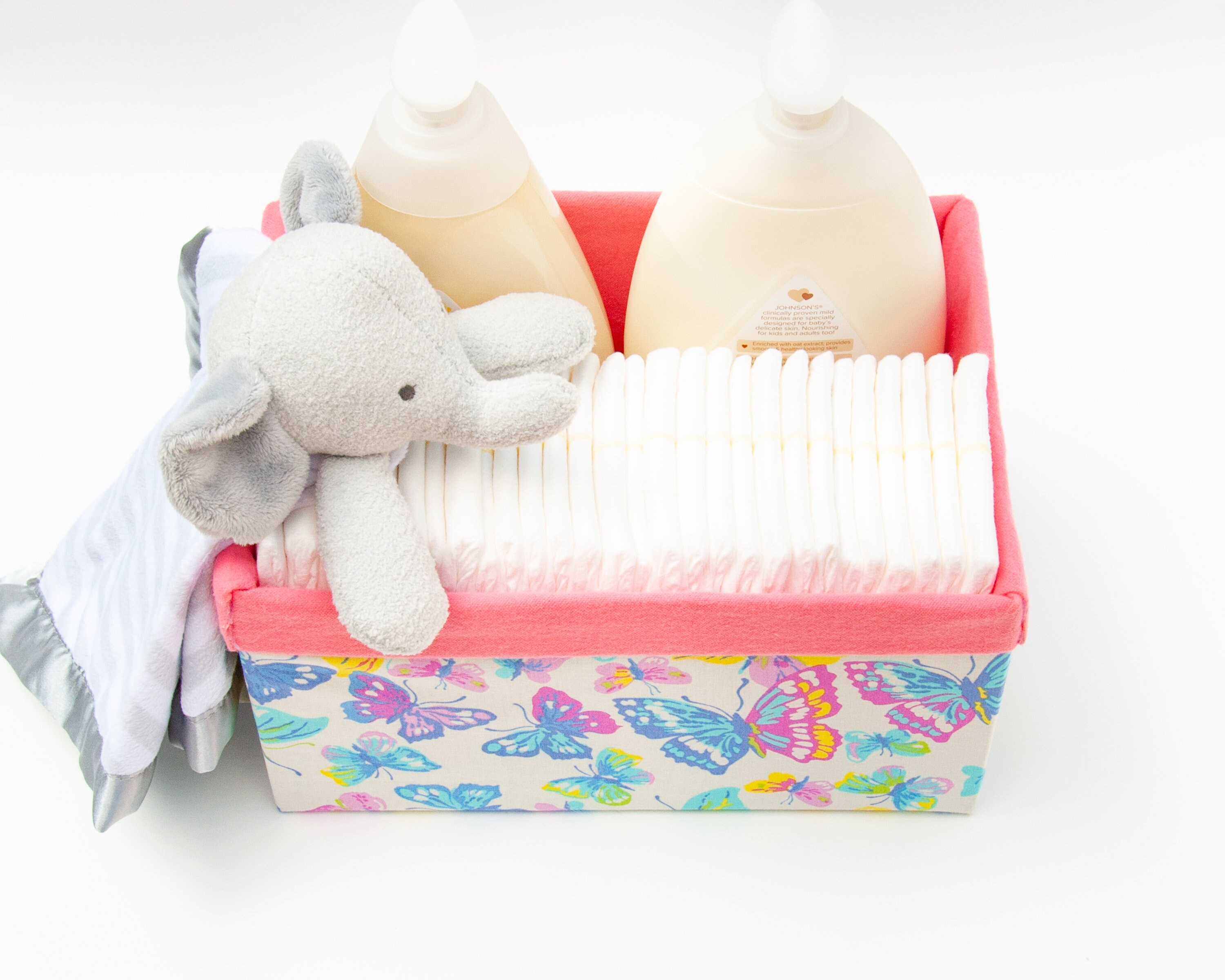 Pregnancy Gift Box Expecting Mom Gift Boho Basket Nursery Etsy