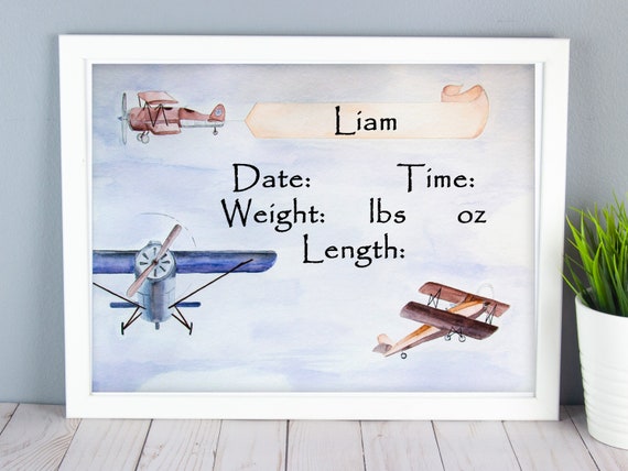 Airplane Print Nursery Aviation Decor - Aviation Wall Art Nursery Airplane Print Nursery Aviation Decor - Aviation Wall Art Nursery