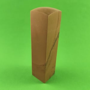 Sacred Mountain Handmade Confucian Nishan Stone Custom Signet Seal Stamp Stamper Personalized Name Carving Gift 25x25x100mm 149g E530
