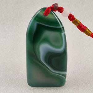 A Piece of Agate Seal Oval Shape Chinese Seal Stamp Keychain Necklace Pendant Chop Confucius Hometown Custom Chinese Name Carving E158