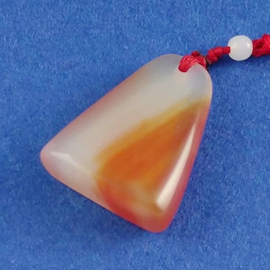 A Piece of Chinese Agate Seal 30*13*40 mm, from Confucius hometown , Keychain, Necklace Pendant. Custom Chinese Name Carving about E525