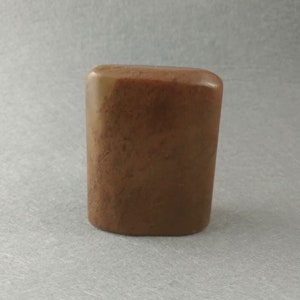 Oval Shape Chinese Stone Seal Custom Gift Handmade Stone Stamp by Chisel Carve Kanji Name Chop for Calligraphy Painting birthday gift E131