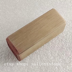 1*1*4cm Brass Stamp Chinese Seal Copper Metal Hanko Customization Acceptable E014