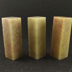 Special Offer: 3 Piece of Chinese Seal Custom Birthday Gift Handmade Stone Stamp by Chisel Carve Name Chop for Calligraphy Painting E367