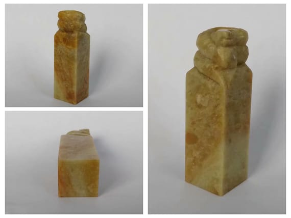 Chinese seal Handmade stone stamp chisel carving Carve Name chop for calligraphy painting Yin imprint Janpanese kanji hanko character E120