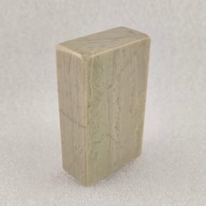 Oblong Stone Hanko Chinese Seal Handmade Stone Stamp Chop Chisel Carve Name Calligraphy Painting Book Collection Custom Carving E787