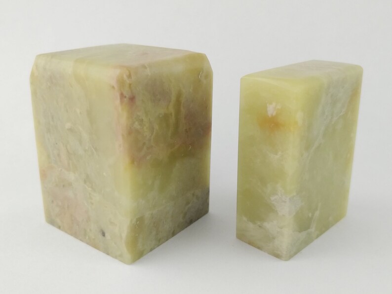 45*20*45mm Wooden Chinese Seal Handmade Stamp Chop Chisel Carve Name