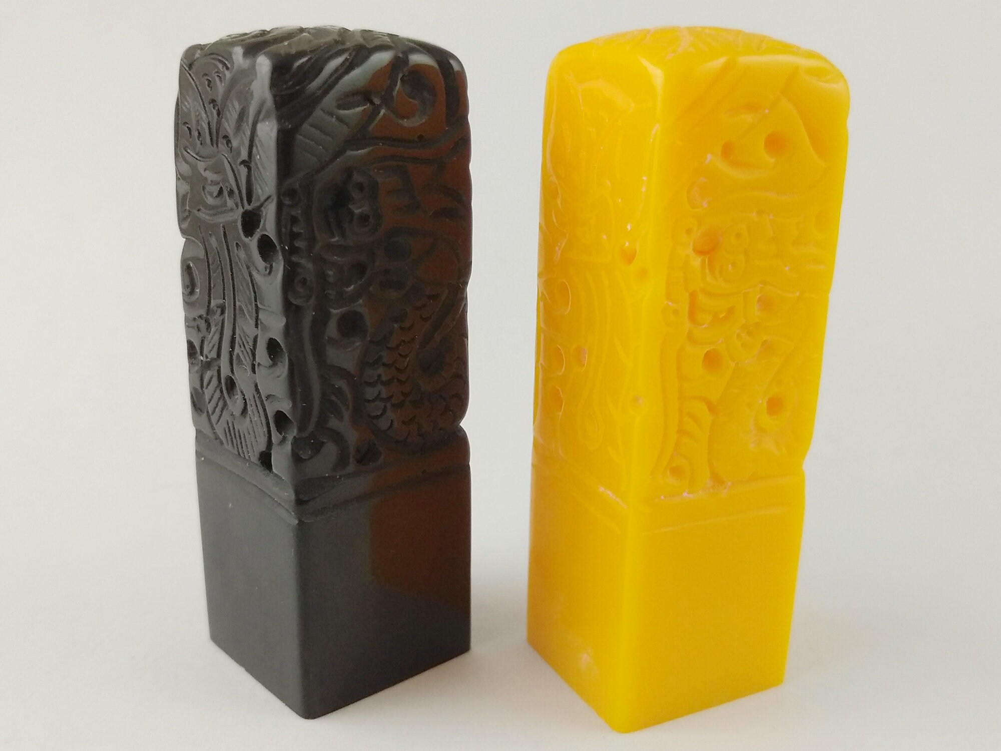 Craft Supplies & Tools 1 Piece of Square Chinese Seal Handmade Stamp