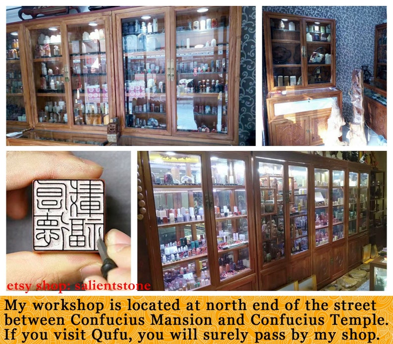 Rat Sculpture Chinese Seal Stamp Chop Chisel Carve Name Calligraphy Painting Book Collection Custom Carving Kanji Customized Hanko E537