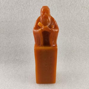 A Piece of Chinese Seal Custom Gift Handmade Stone Confucius Stamp by Chisel Carve Character Kanji Name Chop for Calligraphy Painting E069