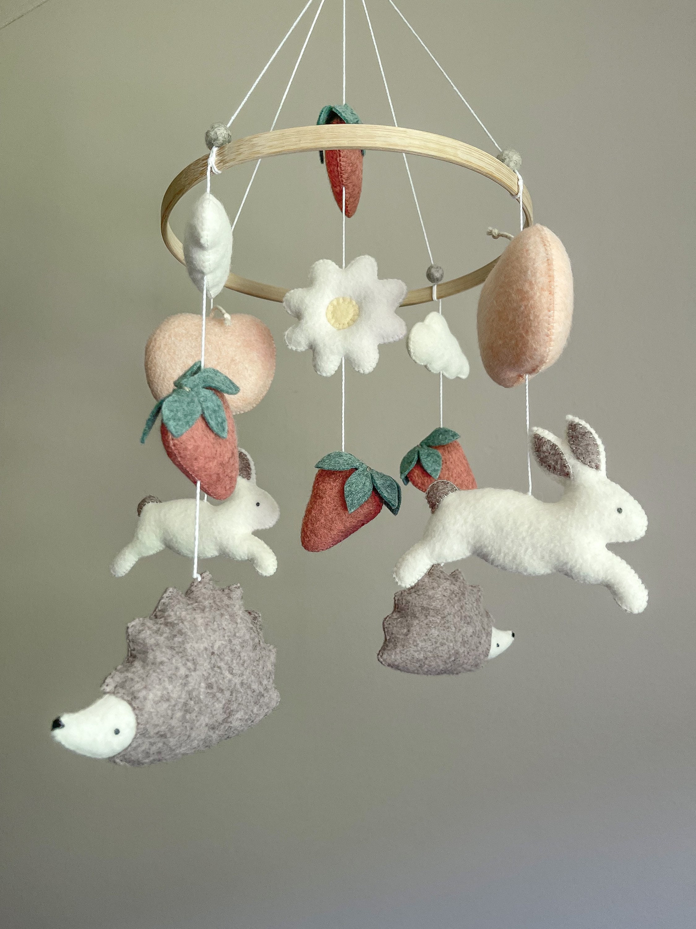 Baby Mobile/ Nursery Felt Mobile/Felt mobile with Etsy