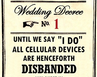 Póster personalizado para decreto de boda: Letrero de cabina telefónica con temática de mago (imprimible)