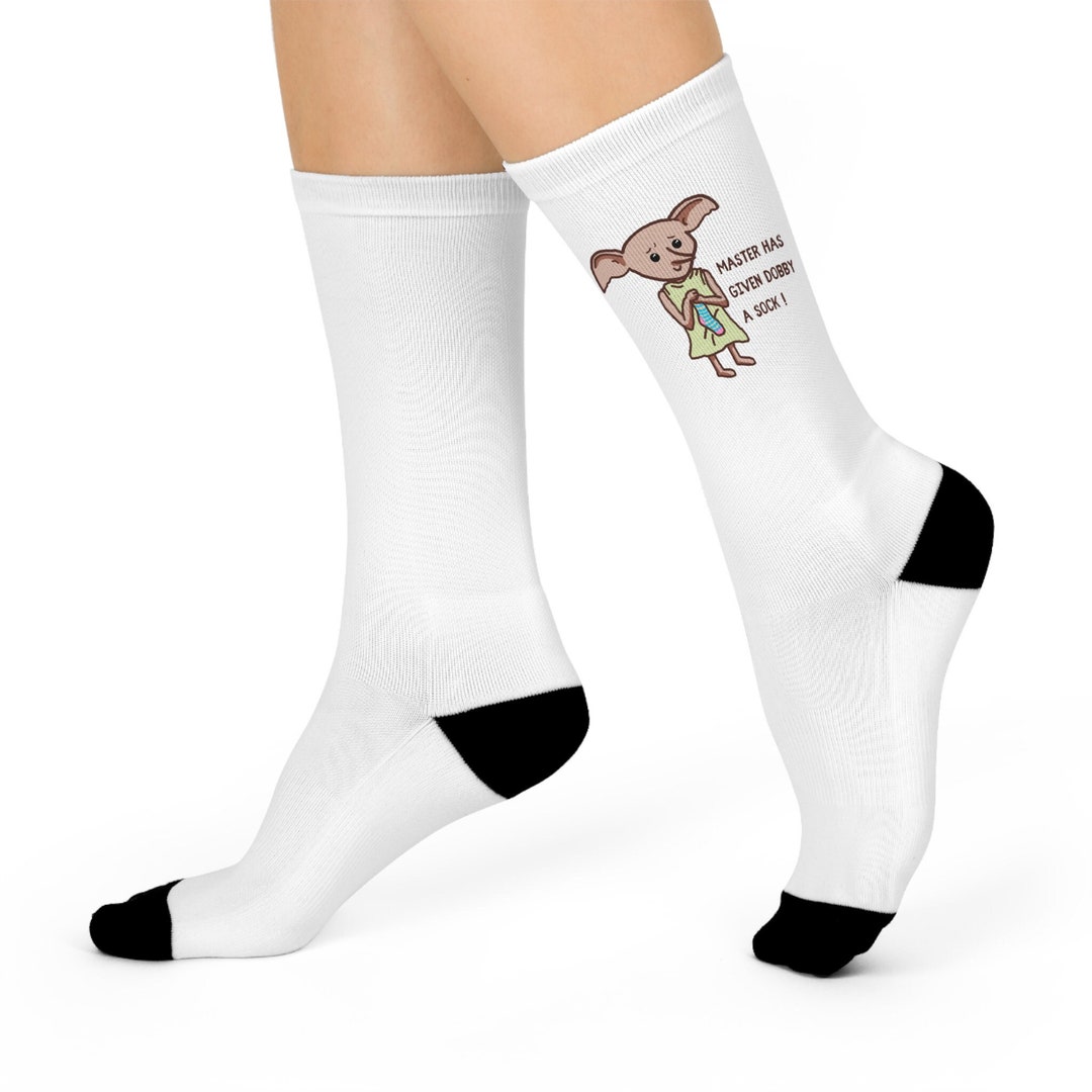 Dobby is A Free Elf Sock Master Has Given Dobby A Sock Cute Etsy