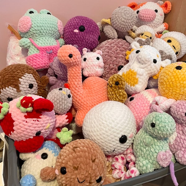 Mystery Crochet Plushies | Handmade Plushies Lucky Dip Box