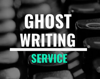 Ghost Writing Service: books, novels, short stories, novellas, essays, ebooks. Read Description