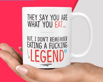 Funny Legend Mug - Father's Day Gift for Legends Presents for Birthday, Gifts for Him or Her, Friends Present, Office Mugs, Secret Santa Mug