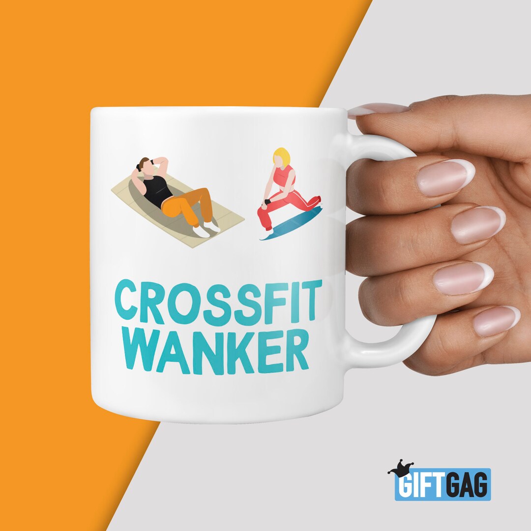 CrossFit WichserGeschenkBecher lustige Geschenke für FitnessStudio