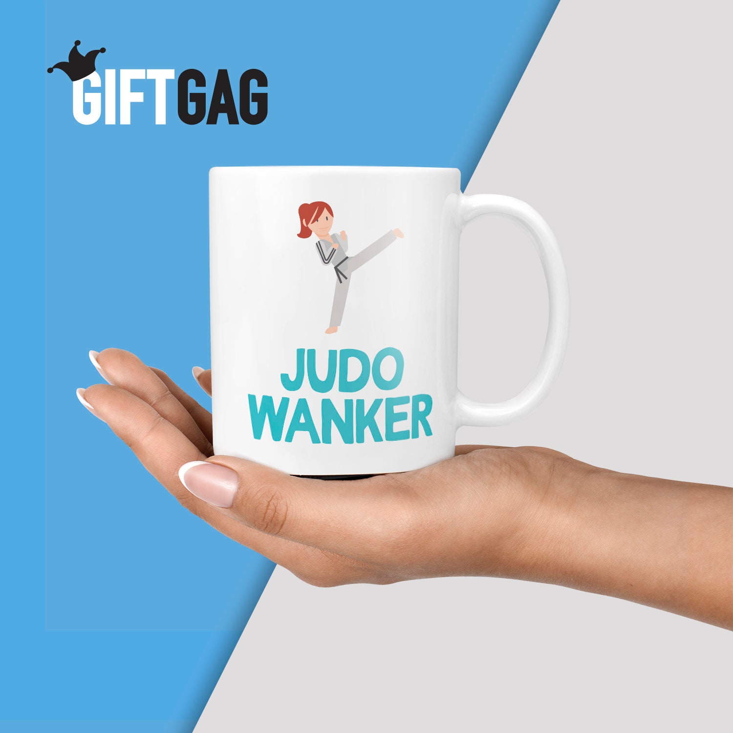 NA Mug Judo Wanker - Cadeau pour Judo Throw Mat Belt Cadeaux d'anniversaire  de Noël drôles : : Cuisine et Maison