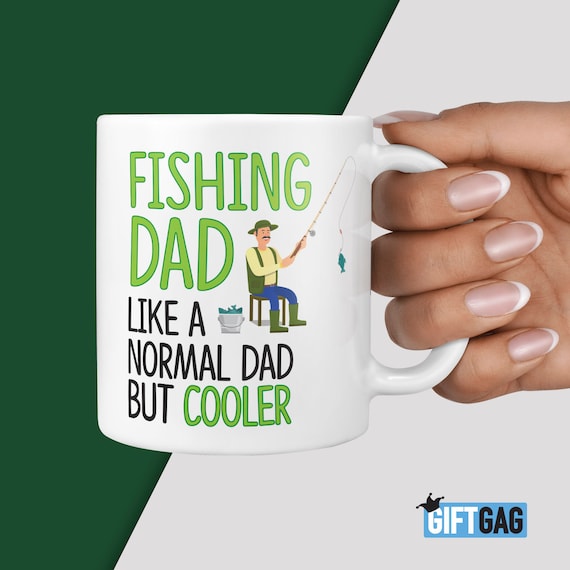 Fishing Dad Gift Mug Funny Gifts for Fisherman Father's Day Mug, Loves  Fishing, Dad, Grandad, Fish Mugs, Presents, Gifts, Best Dad -  Canada