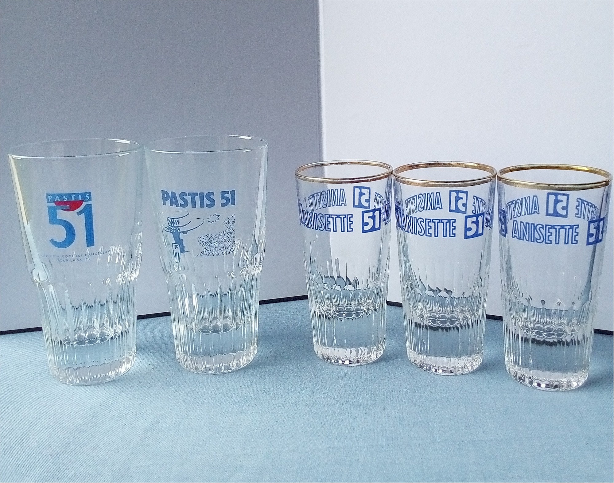 Qu Est Ce Qu Une Momie Ricard Pastis 51 glasses - Etsy France