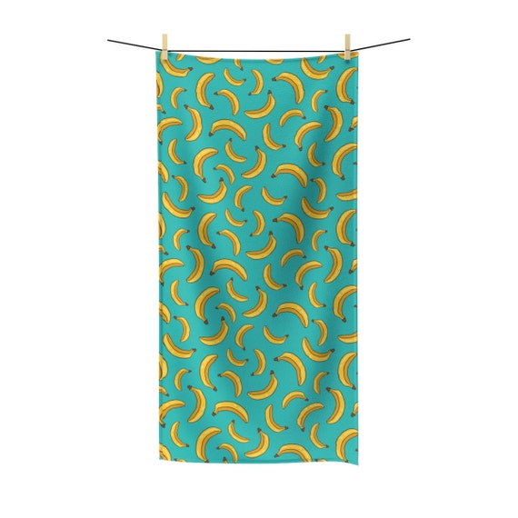 Beachbath Towel Tropical Banana Print House Warming Gift Serviette De Plage Serviette De Bain Bathroom Decor Housewarming