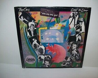 The Cars Door To Door Lp 1987 Pop Rock Vocals Ric Ocasek Etsy