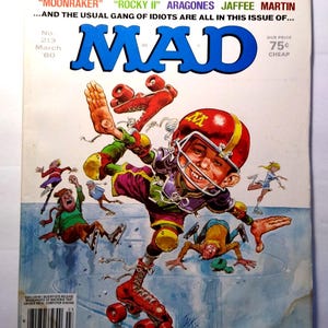 MADマガジン 1980年3月号 #213 ロッキー2 ムーンレイカー ドラキュラ 映画パロディ パロディー ユーモア