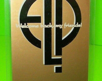 VTG 70s ELP Emerson Lake Palmer Rock Band Distressed T-shirt