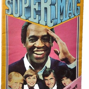 Dukes Of Hazzard Benson Série SuperMag Magazine 1980 Rétro Avec Mini Poster Cadeau Unique