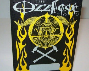 Vintage Ozzfest 2000 Backstage Pass: Ozzy Devil Art, Heavy Metal