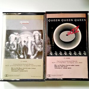 Queen Lot Of 2 Cassette Tapes Pop Rock Hits The Game Jazz Music Club Editions