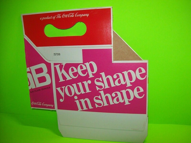 Tab Soda Original 6 Pack Cardboard Bottle Carton Pepsi Cola Etsy