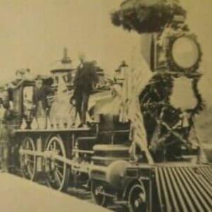 ノーザンパシフィック ラストスパイク エクスカーション 鉄道カード 機関車列車 #22 ユニークなギフト