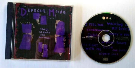 見本盤デペッシュ・モード　Songs of Faith and Devotion Depeche Mode - Songs of Faith and Devotion Live 1993 CD New - Etsy