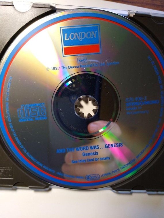 邦楽 GIZA LVERSE CD Genesis and the Word Was CD T London 820 496-2 West Germany 1987