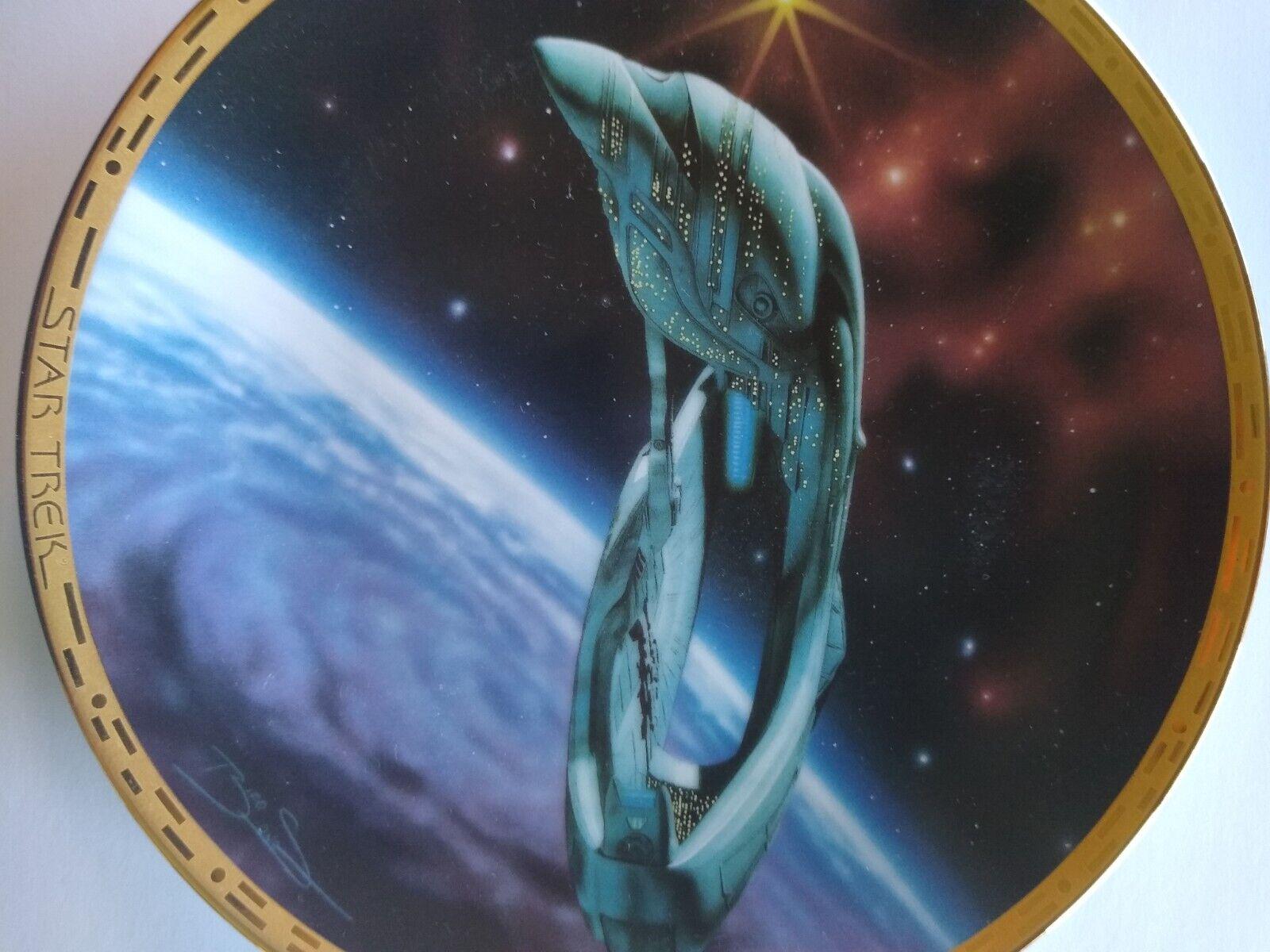 スタートレック コレクターズプレート ロミュラン ウォーバード