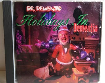 Holiday in Dementia by Dr. Demento CD 1995 Christmas Wrapping Hanukkah Rocks