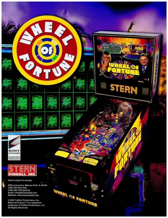Wheel Of Fortune Arcade Game Wheel Of Fortune Arcade Game