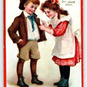 Carte postale de la Saint-Valentin, Raphael Tuck, série chérie n° 26, 1914 – Frances Brundage