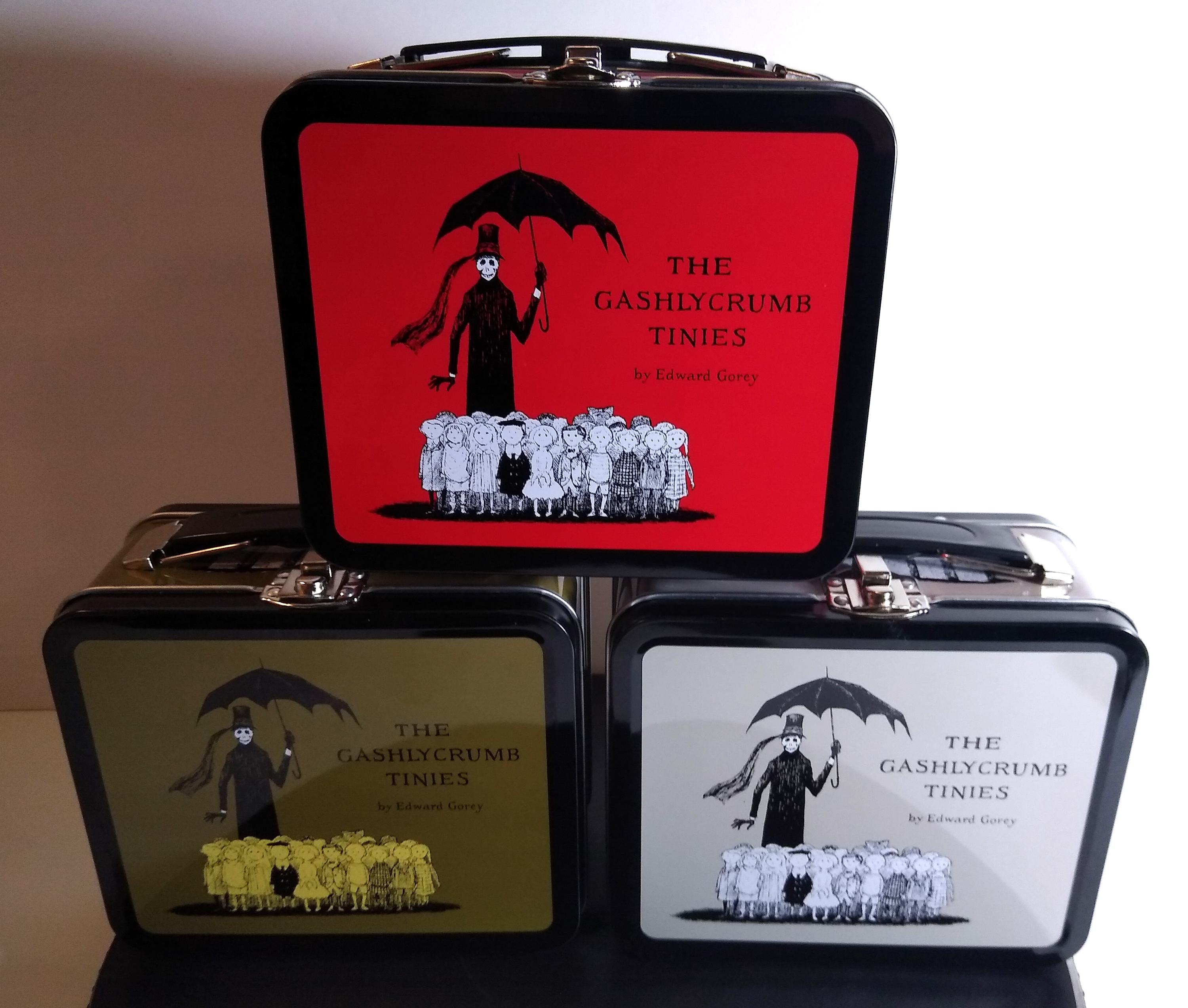 Edward Gorey the Gashlycrumb Tinies Metal Lunchbox Tin 2003 Gothic