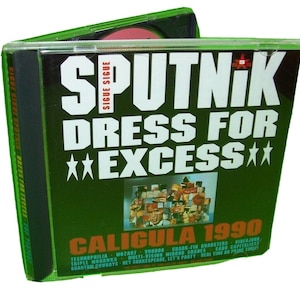 Sigue Sigue Sputnik Dress For Excess CD 1988 Electronic Synth-Pop Electro UK Vintage