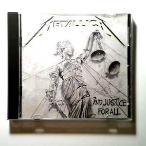 Metallica - And Justice For All CD - Elektra Records 1988 Thrash Metal Classic