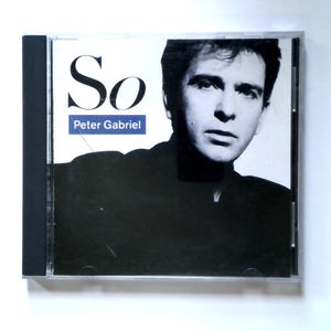 Peter Gabriel - So CD (1986 Geffen Records) Sledgehammer Don&#39;t Give Up Classic